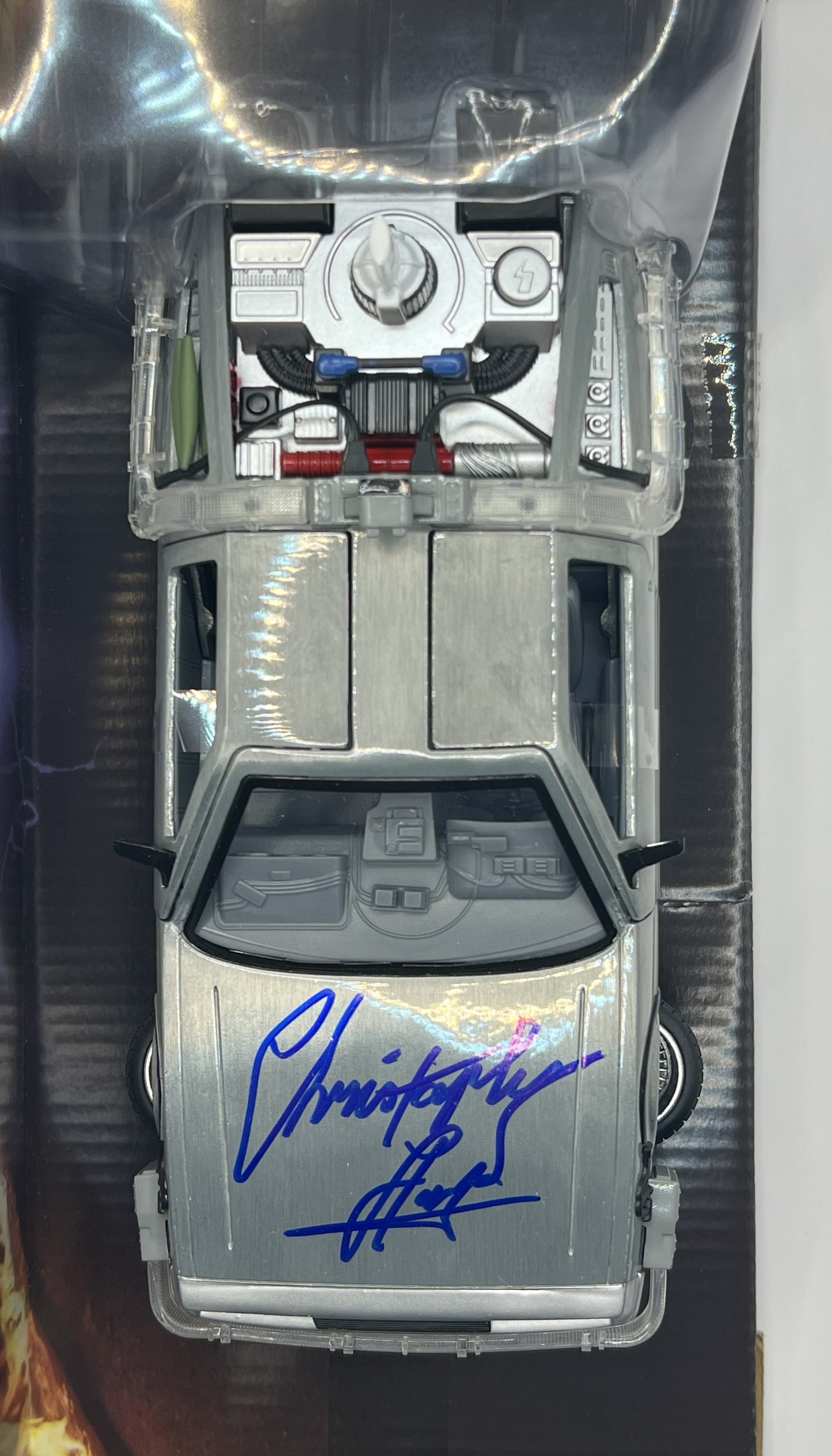 Christopher Lloyd: Back to the Future 2 Signed DeLorean