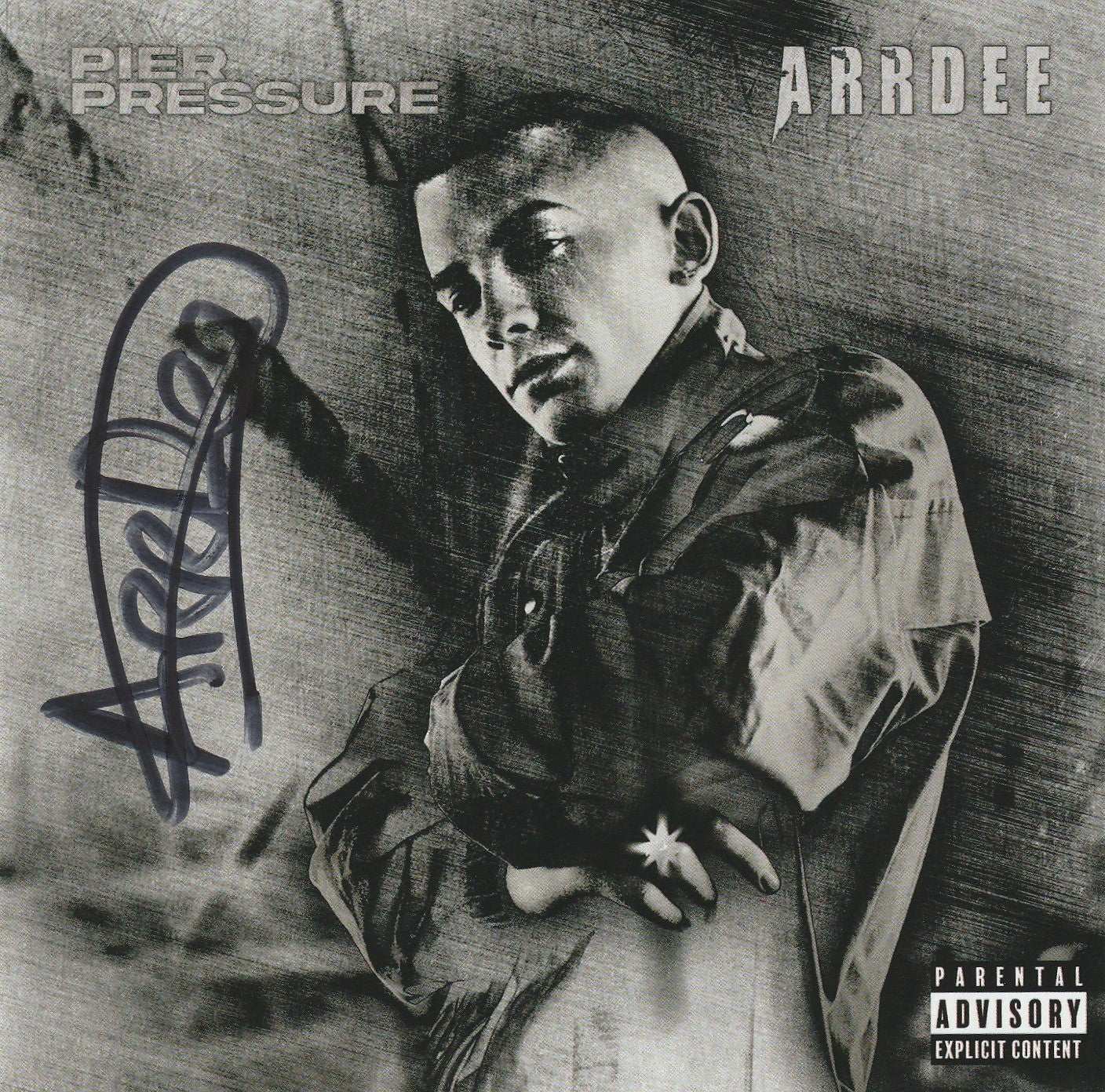 Arrdee signed and framed Pier Pressure CD - music memorabilia
