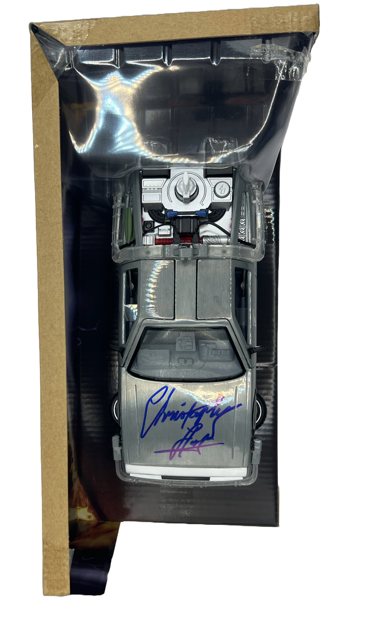 Christopher Lloyd: Back to the Future 2 Signed DeLorean